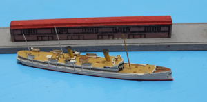 Yacht "Hohenzollern" braune Decks (1 St.) D 1911 Navis NM 87